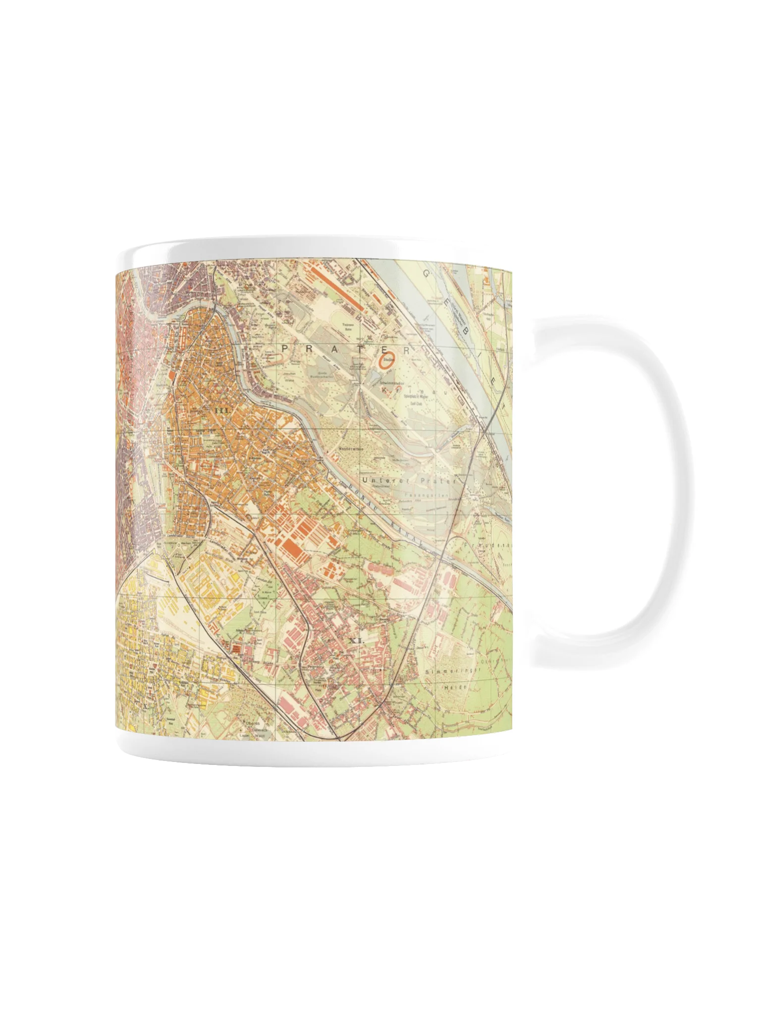 The Vienna City Map Mug product image (3)