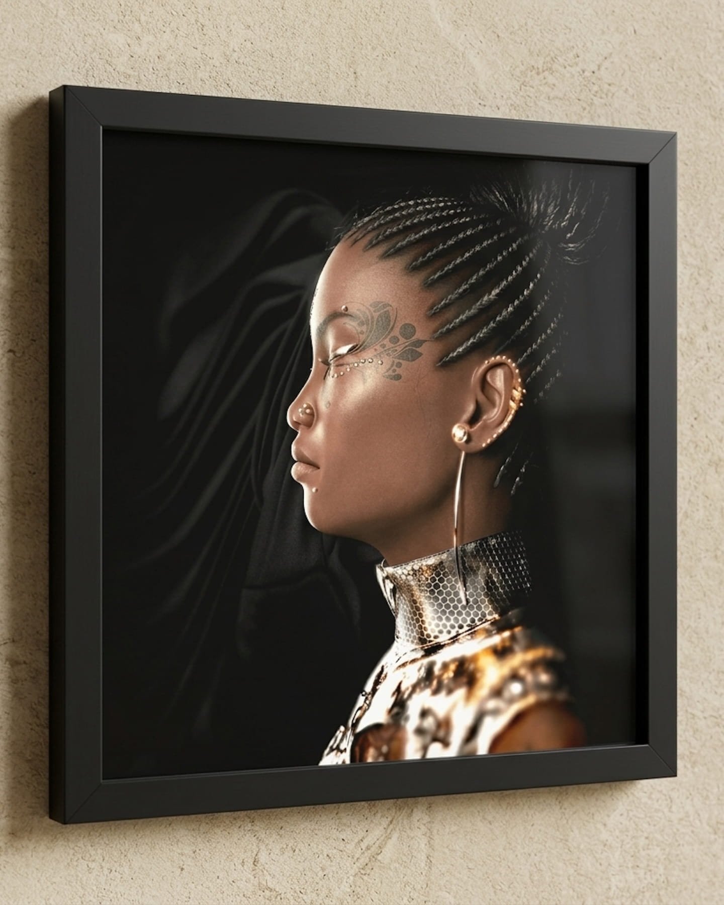 Queen Amanikhatashan Profile · Framed High-Quality Matte Poster product image (3)