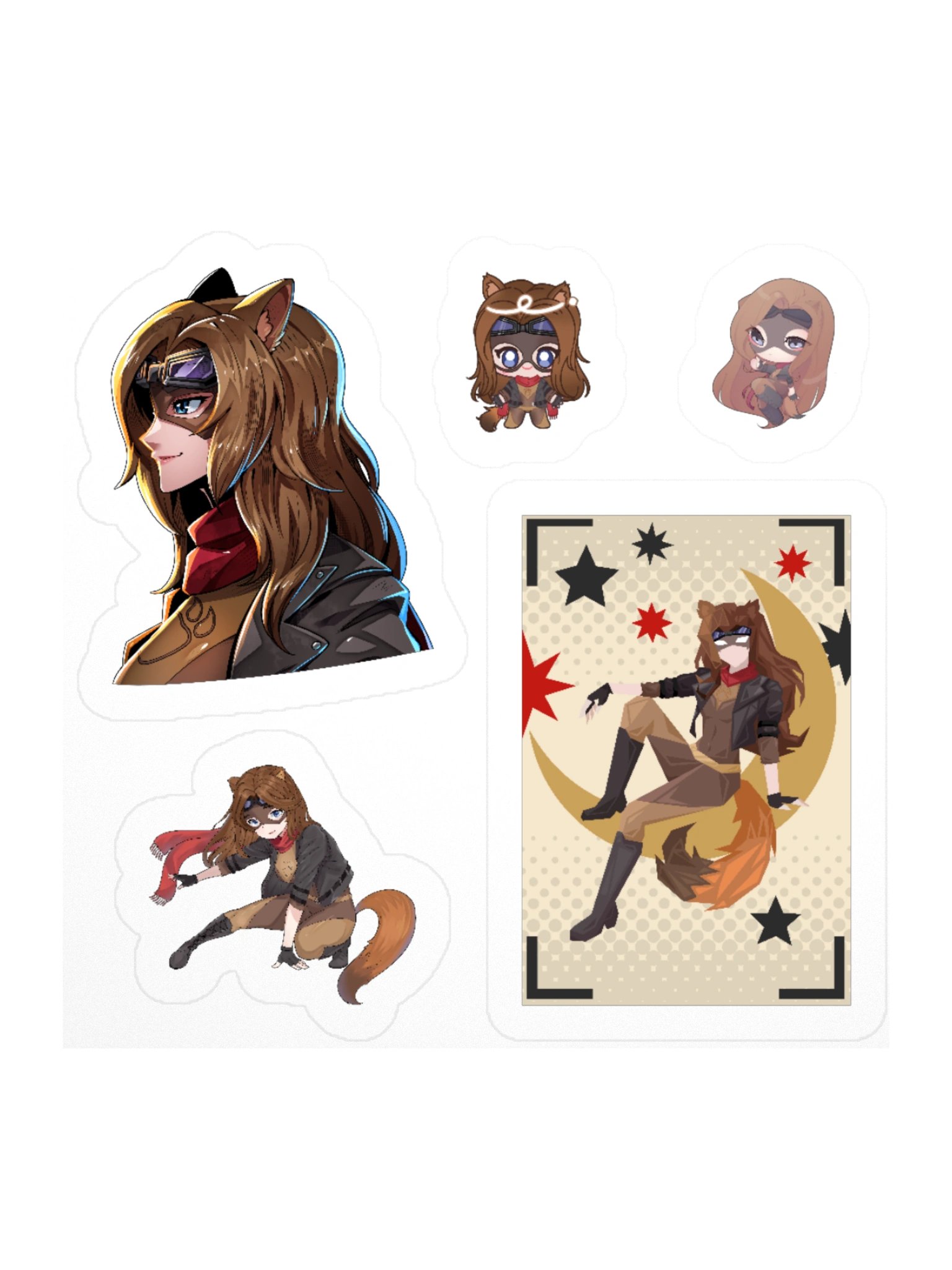 Ferret Sticker Set #3 product image (1)