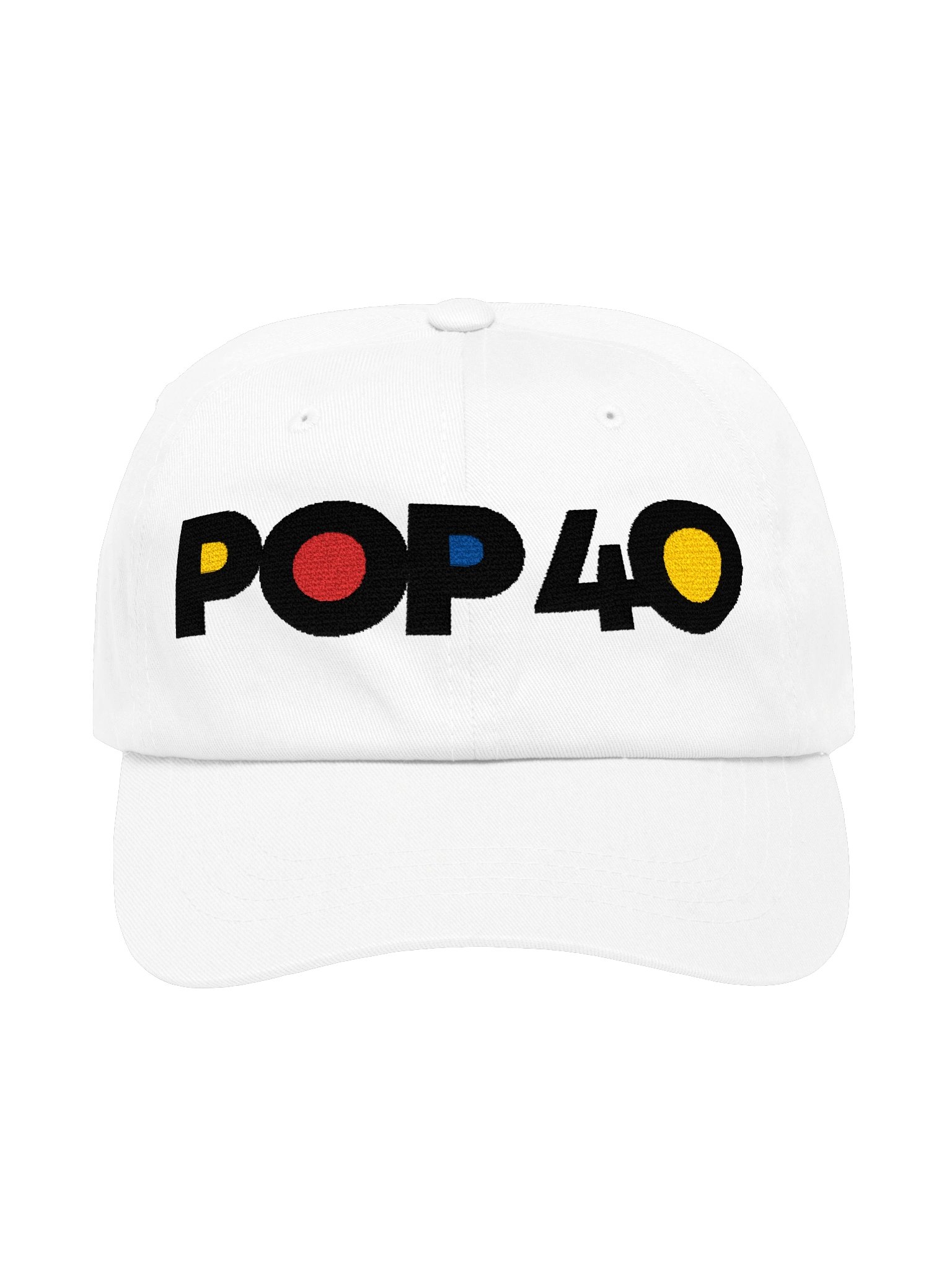 POP40 - Dad Hat (White) product image (1)