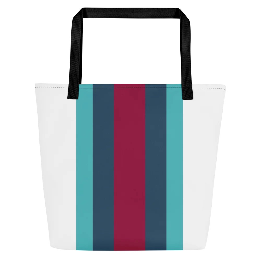 Vibrant Stripes All-Over Tote Bag product image (3)