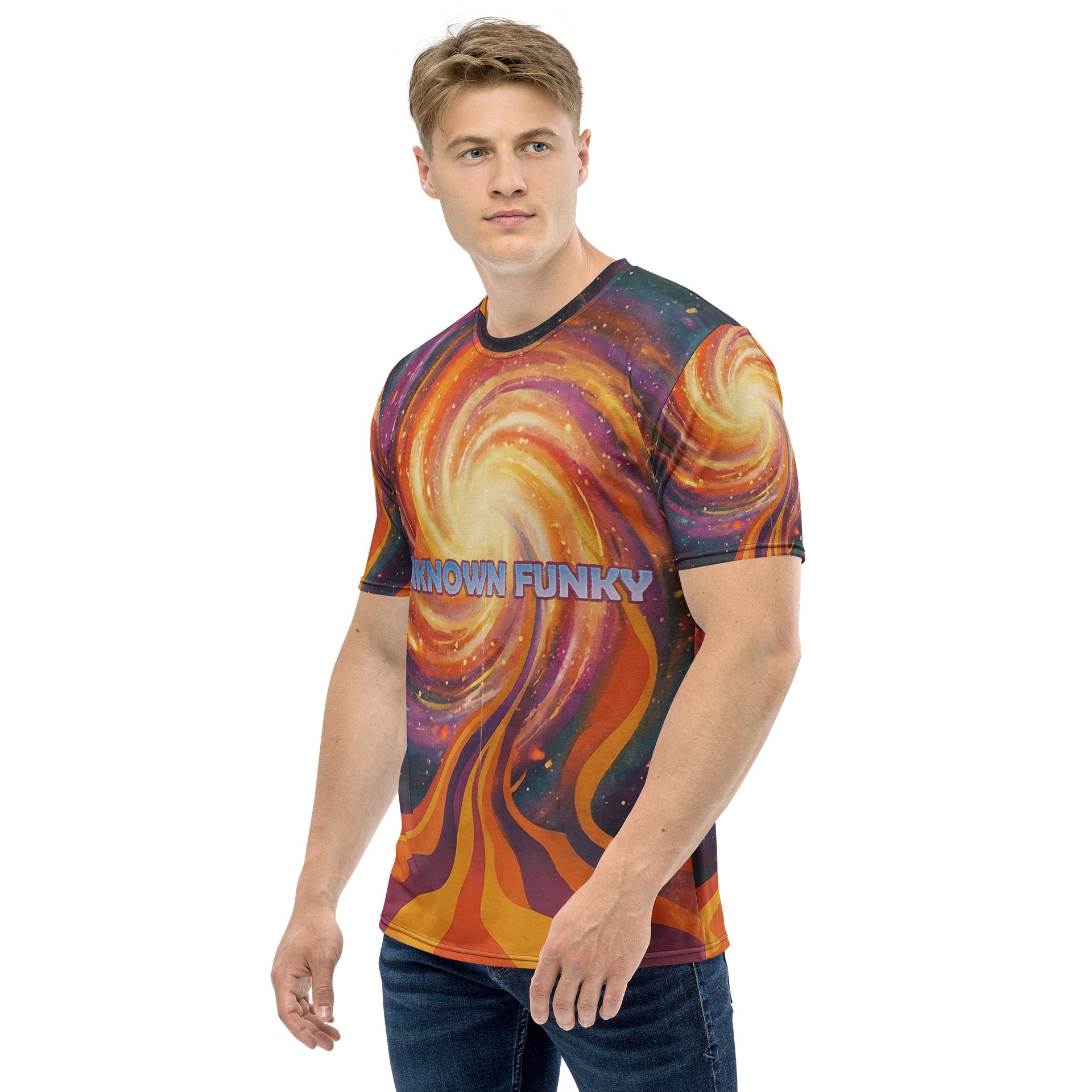 Brandon Gabriel - All-Over Print Crew Neck T-Shirt (Unknown Funky) product image (3)