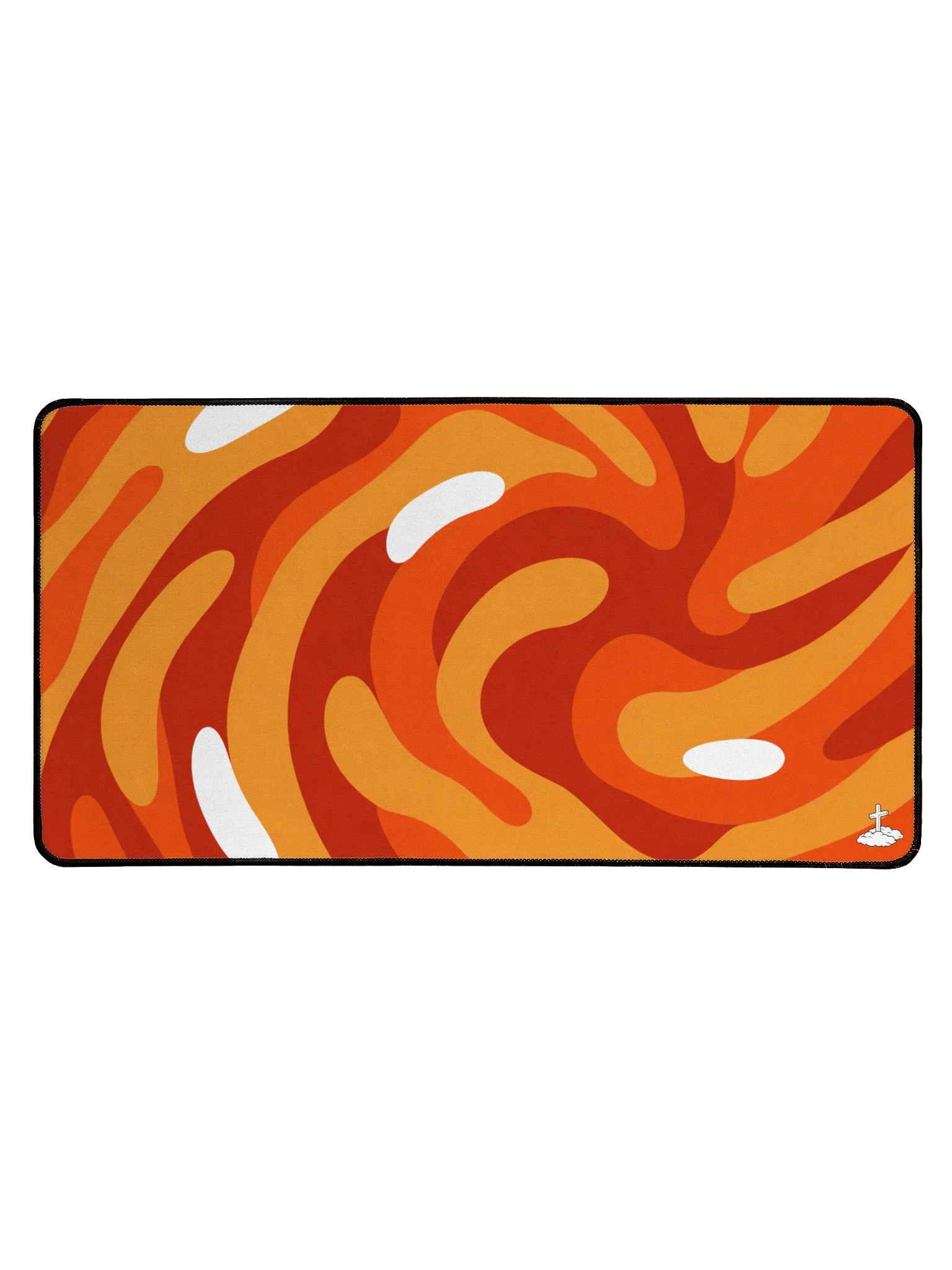 Orange Swirl Design product image (1)