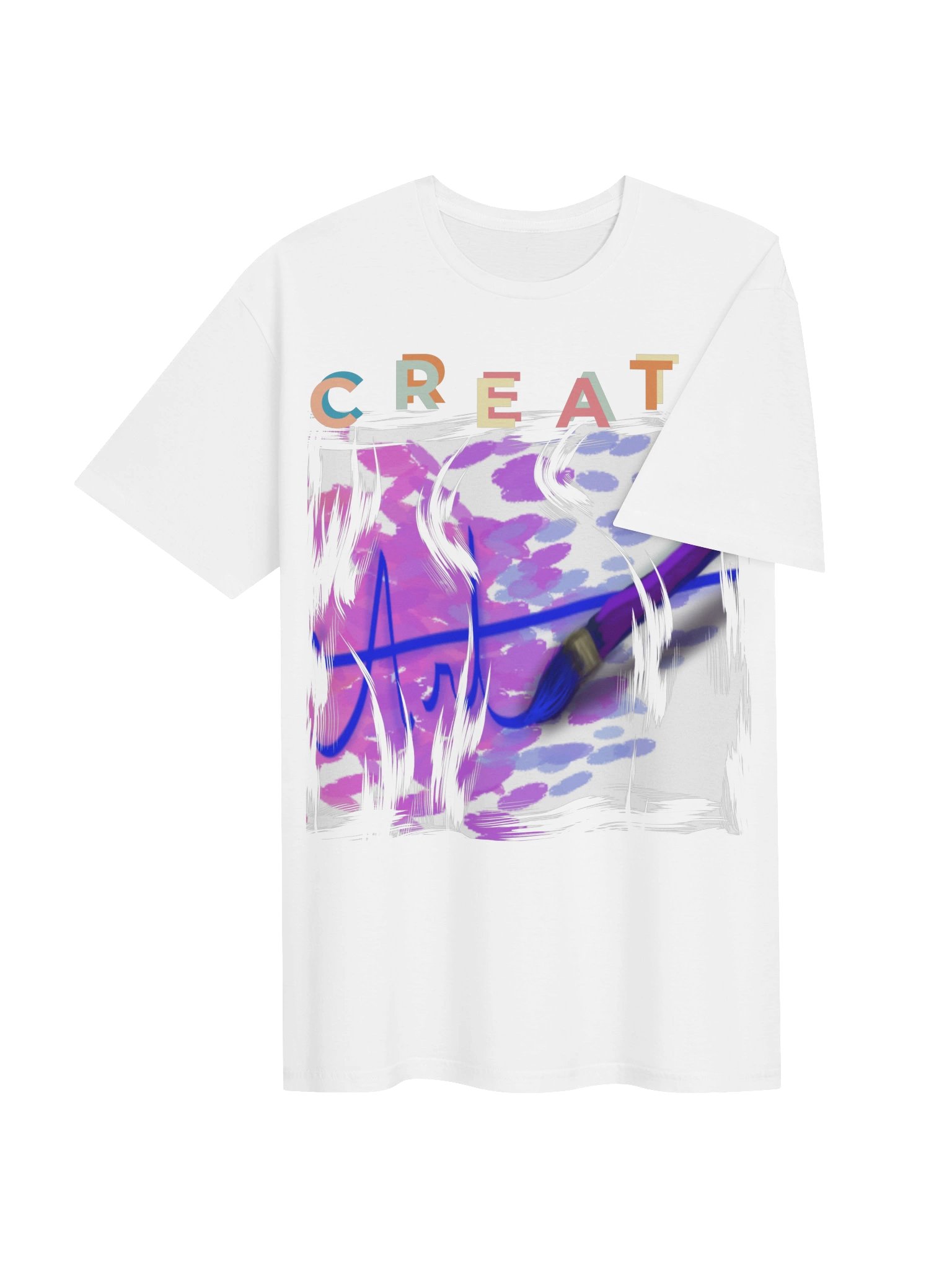 "Create Art" T-Shirt. Unisex Gildan Softstyle T-Shirt product image (3)