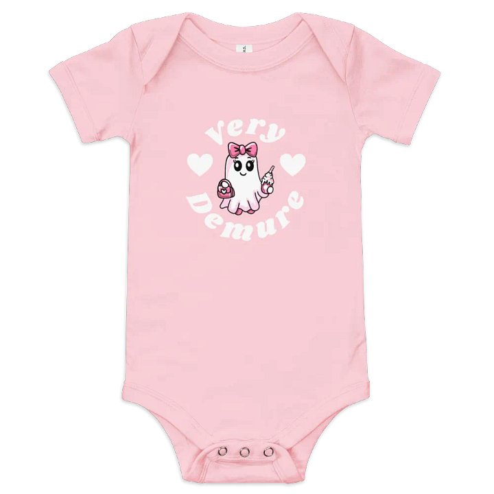 Very Demure Cute Design Ghost Baby One Piece product image (1)