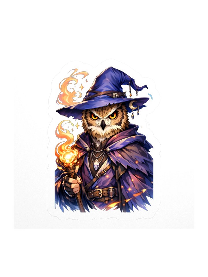 Wise Wizard Owl Sticker Set product image (3)