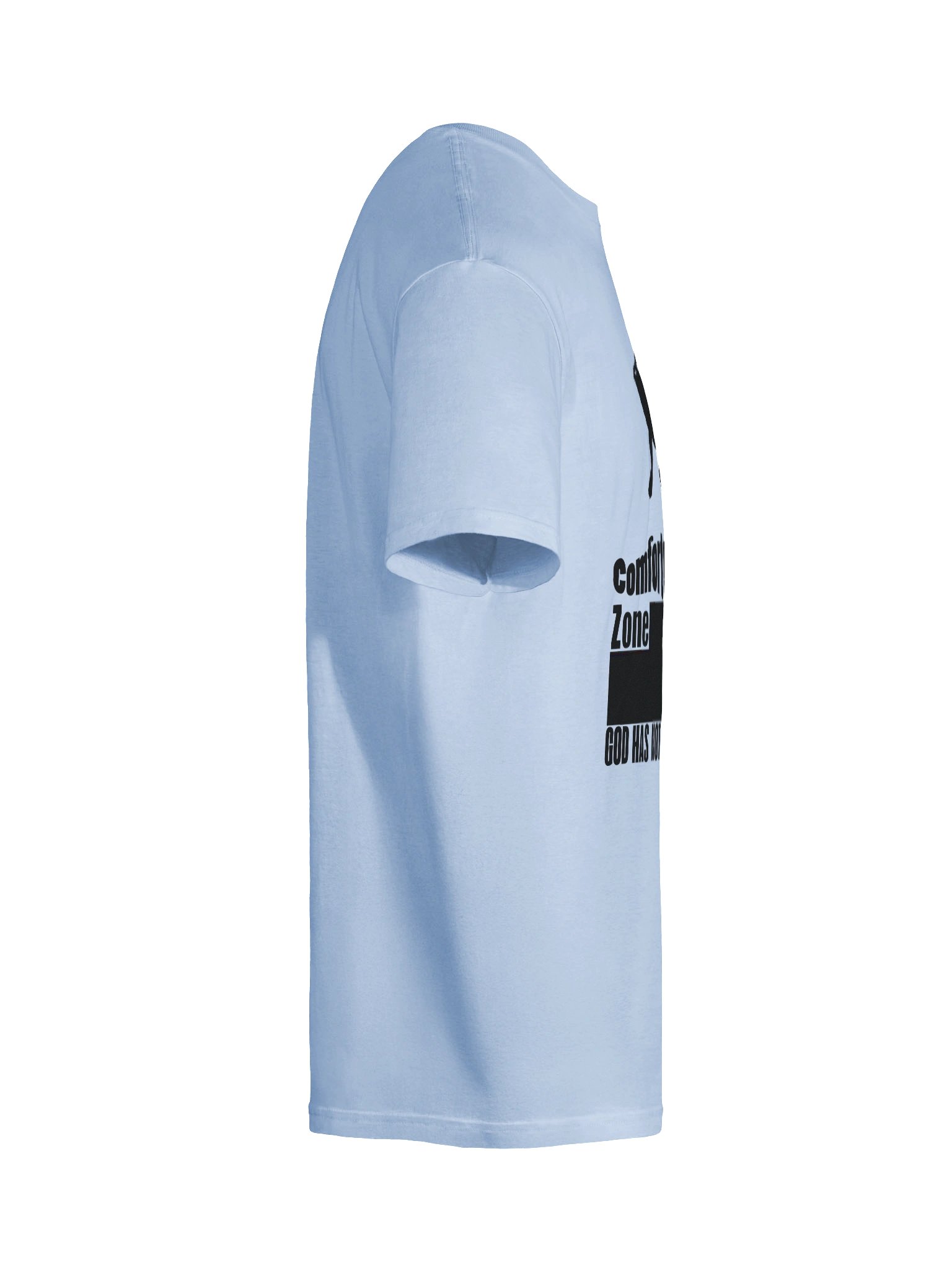 Opportunity begins at the end of our comfort zone. T-shirt product image (24)