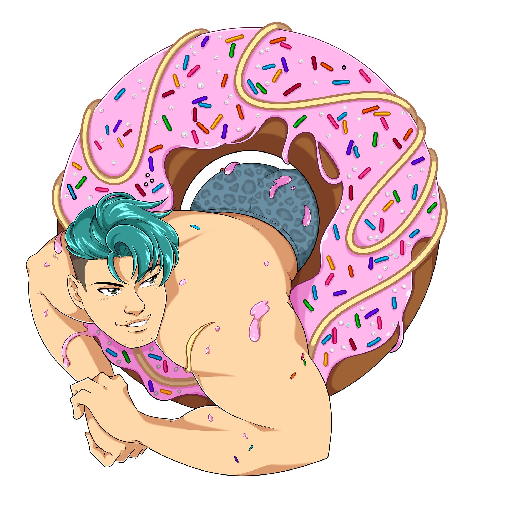 Donut Boy Sticker product image (1)