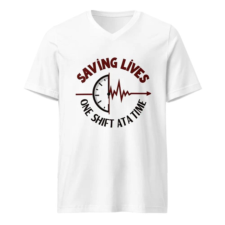 Heartbeat Hero V-Neck Tee product image (1)