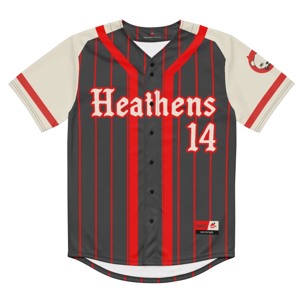 Heathens Unisex Baseball Jersey product image (4)