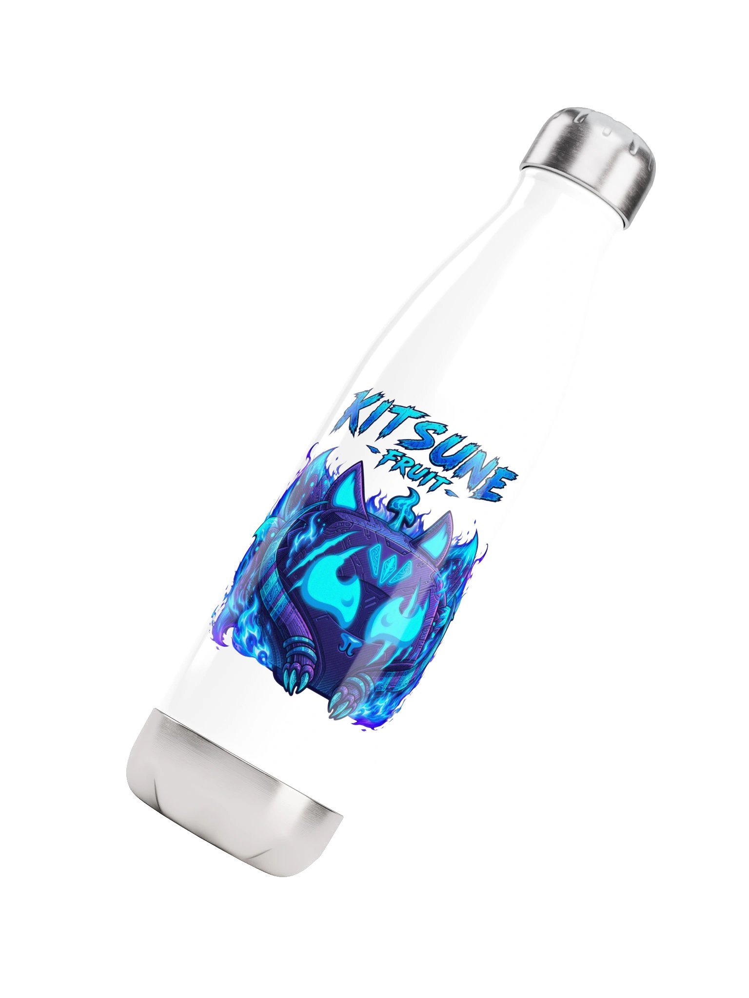 Kitsune Fruit Blox Fruits Gamer Stainless Steel Water Bottle Gift For Kids product image (7)
