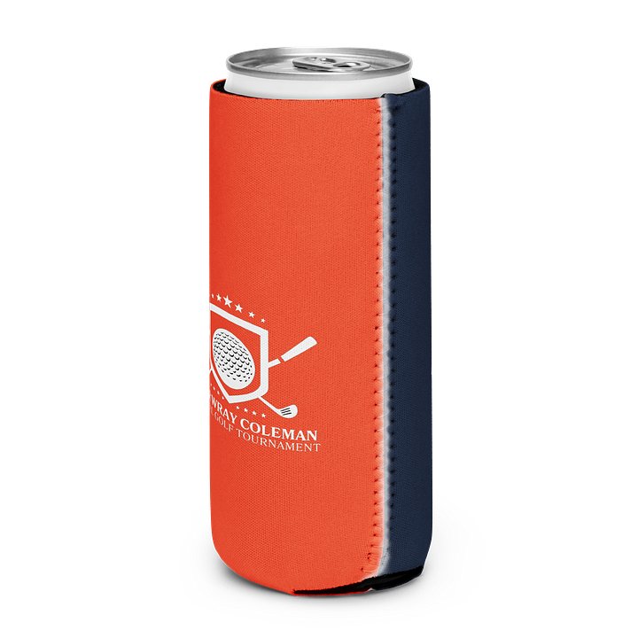 Dual Colored Slim Can Tournament Coozie product image (2)