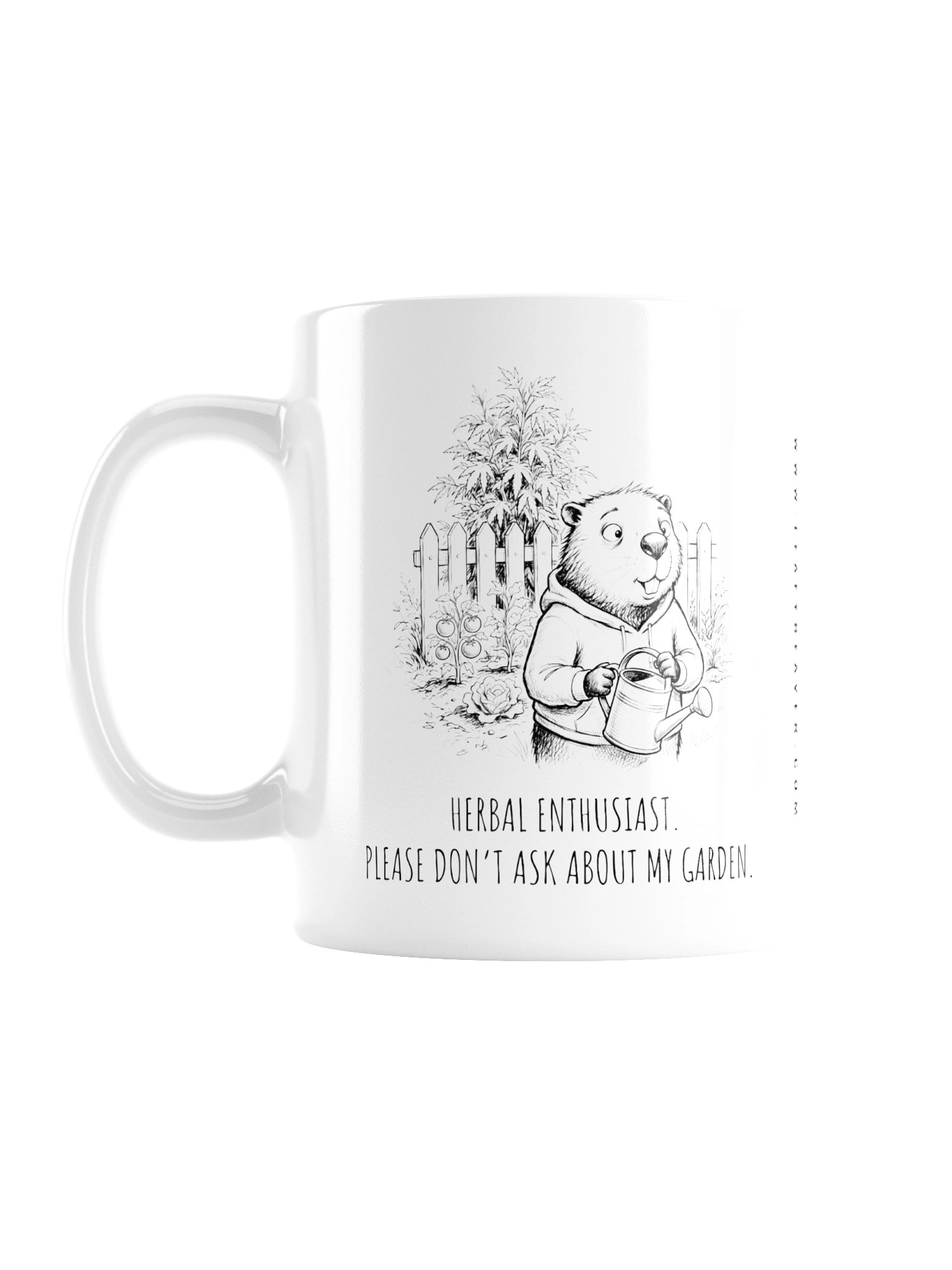 Herbal Enthusiast Mug – Funny Plant Lover Gardening Coffee Mug product image (1)