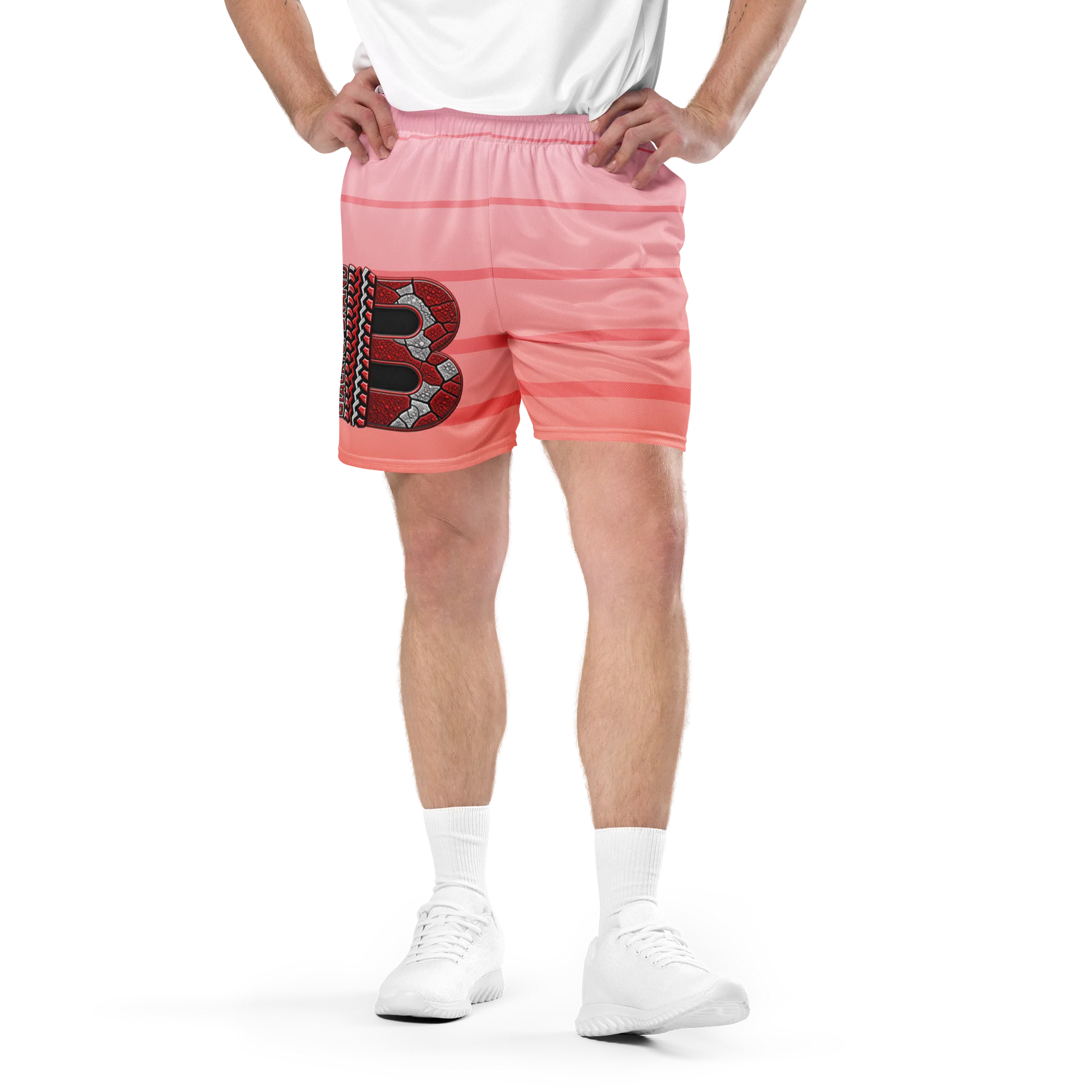 Blacktop Brand: Classic "B" Mesh Short product image (1)