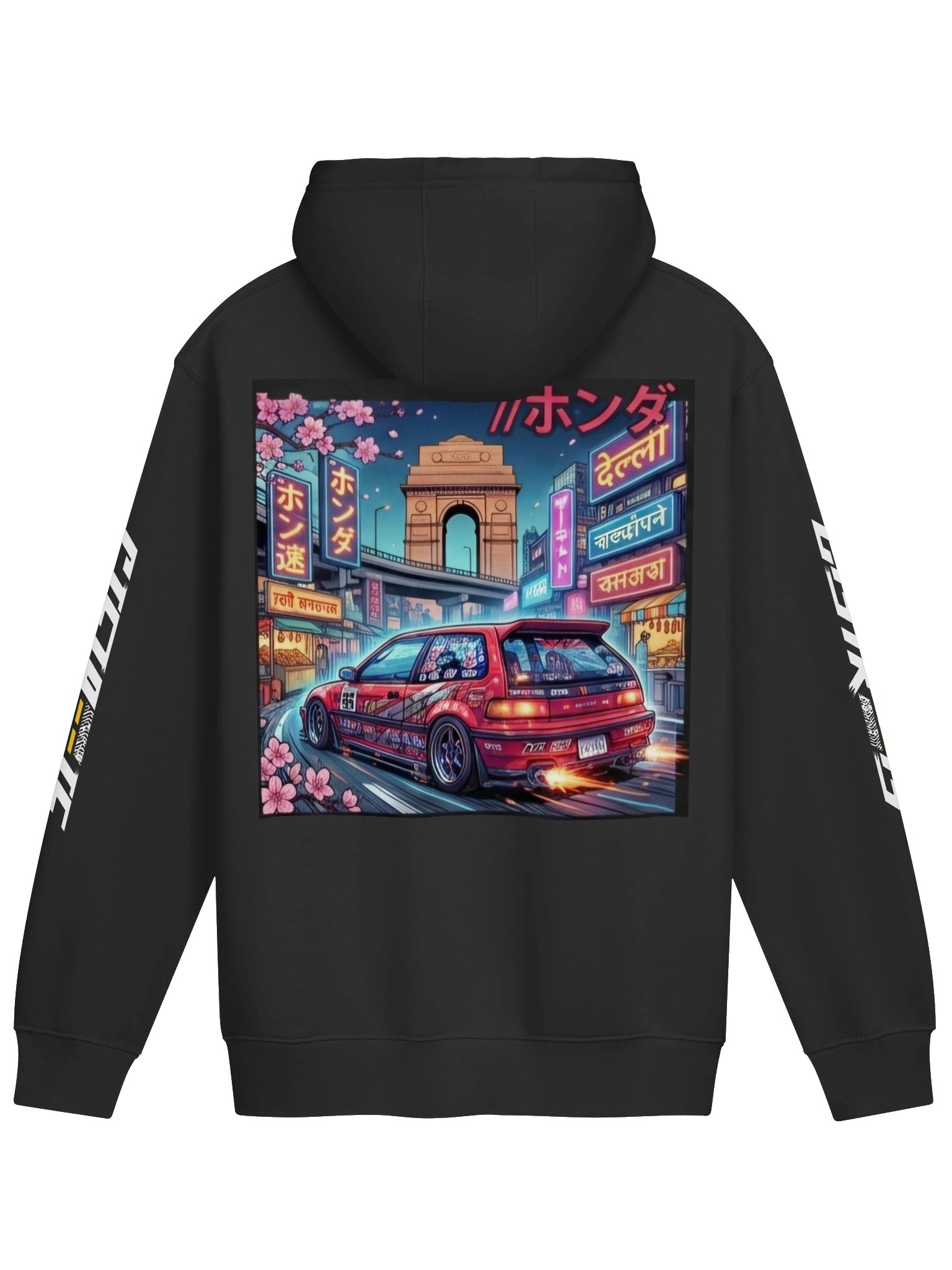Tokyo inspired Hoodie product image (2)