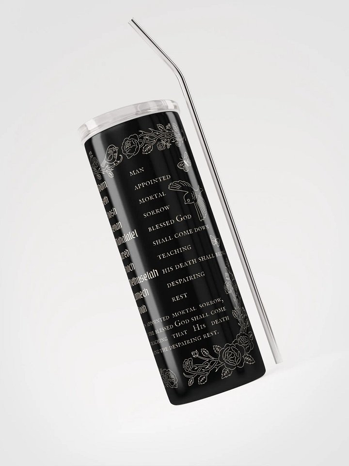 Adam to Noah Genealogy Tumbler product image (1)
