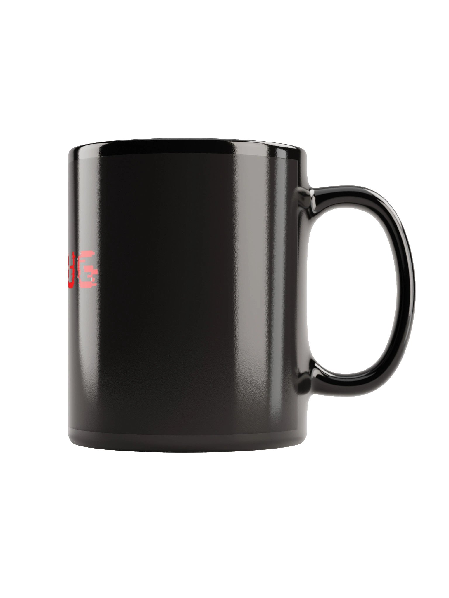 UNPLUG Logo Black Coffee Mug product image (5)