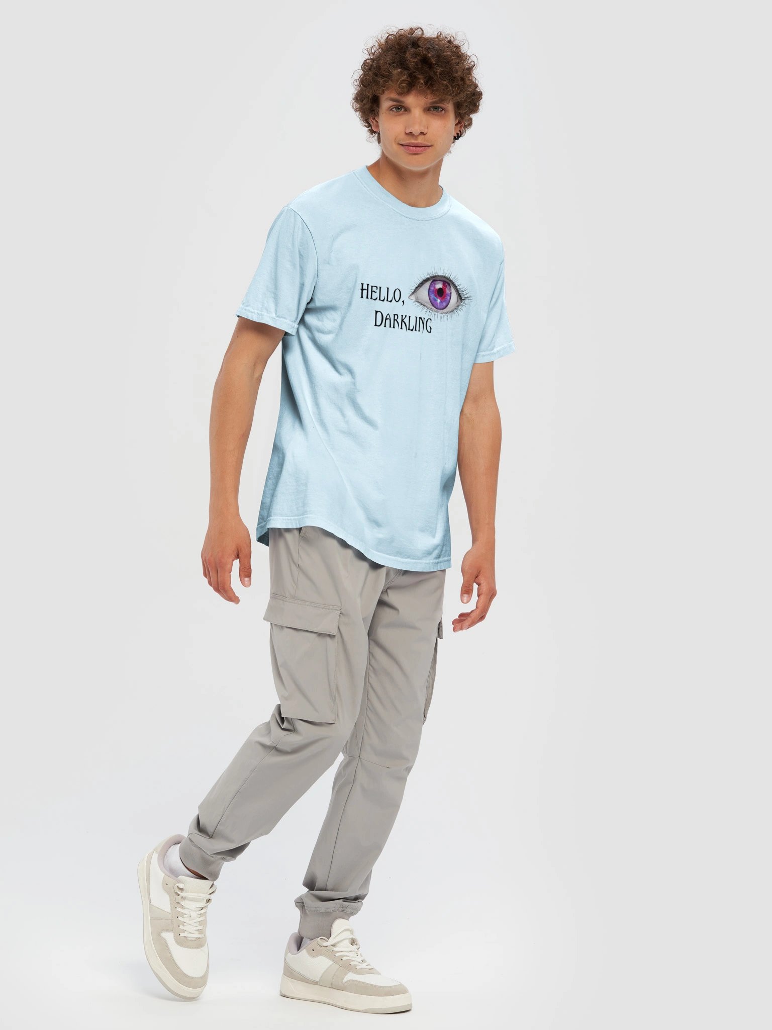 Hello, Darkling T-Shirt (LIGHT BLUE) product image (7)