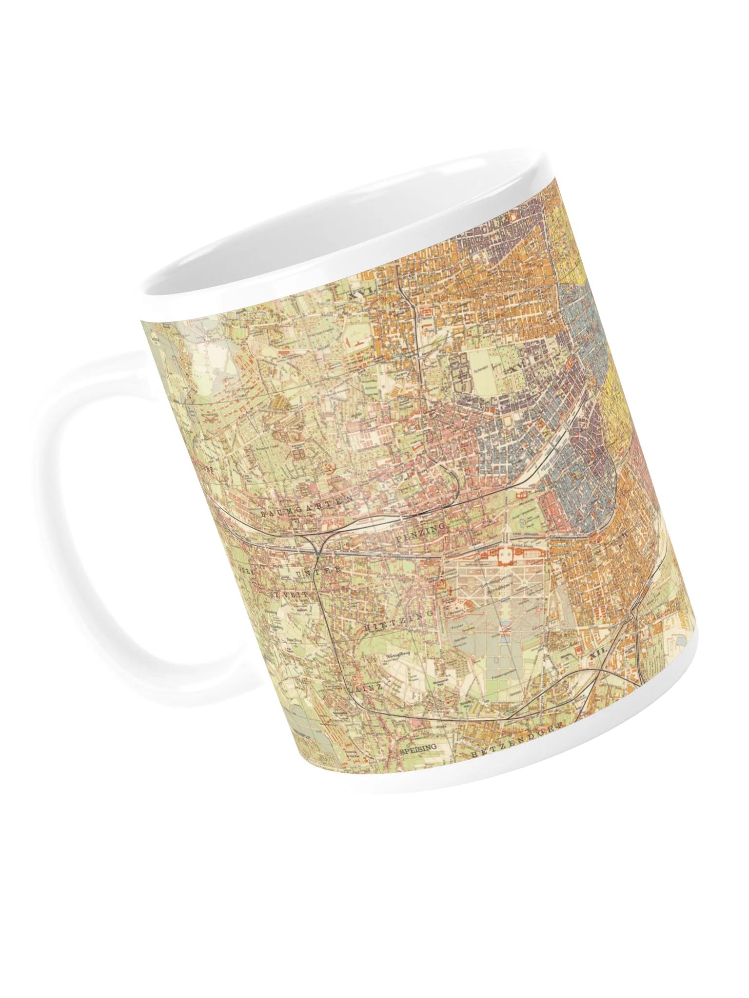 The Vienna City Map Mug product image (5)