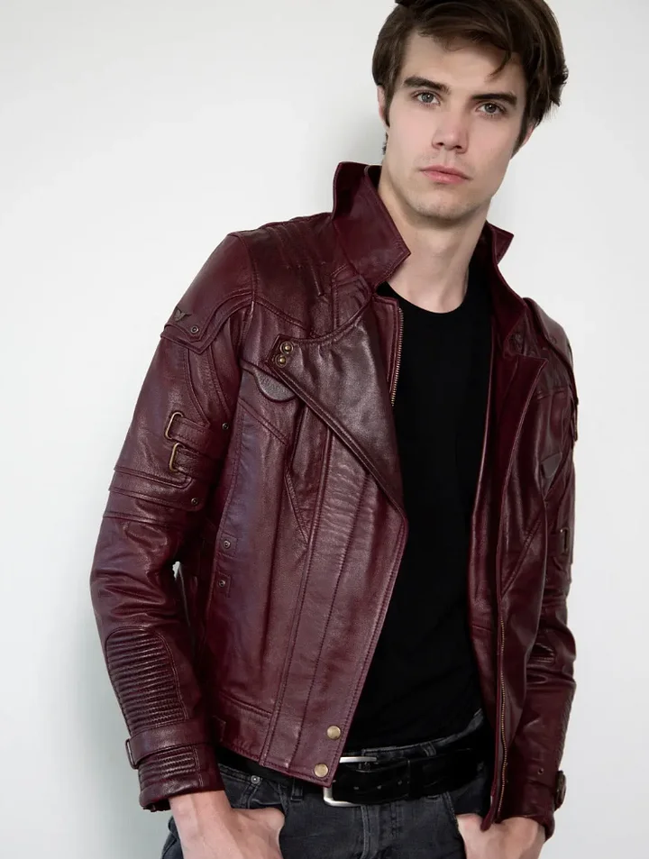 Marvel / MCU - Starlord's Red Leather Jacket product image (1)
