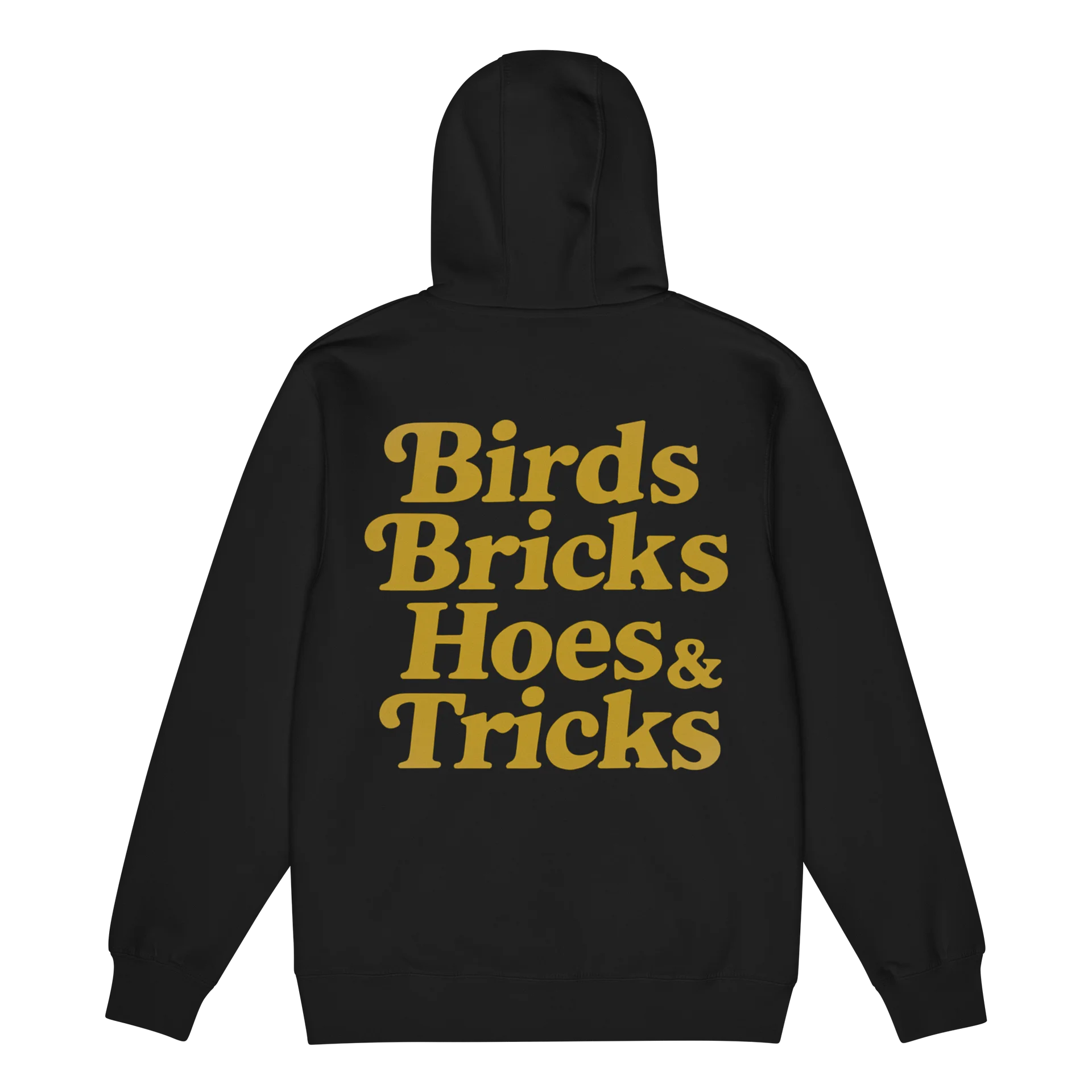 Birds Bricks Hoes & Tricks - Premium ZipUp Hoodie product image (5)