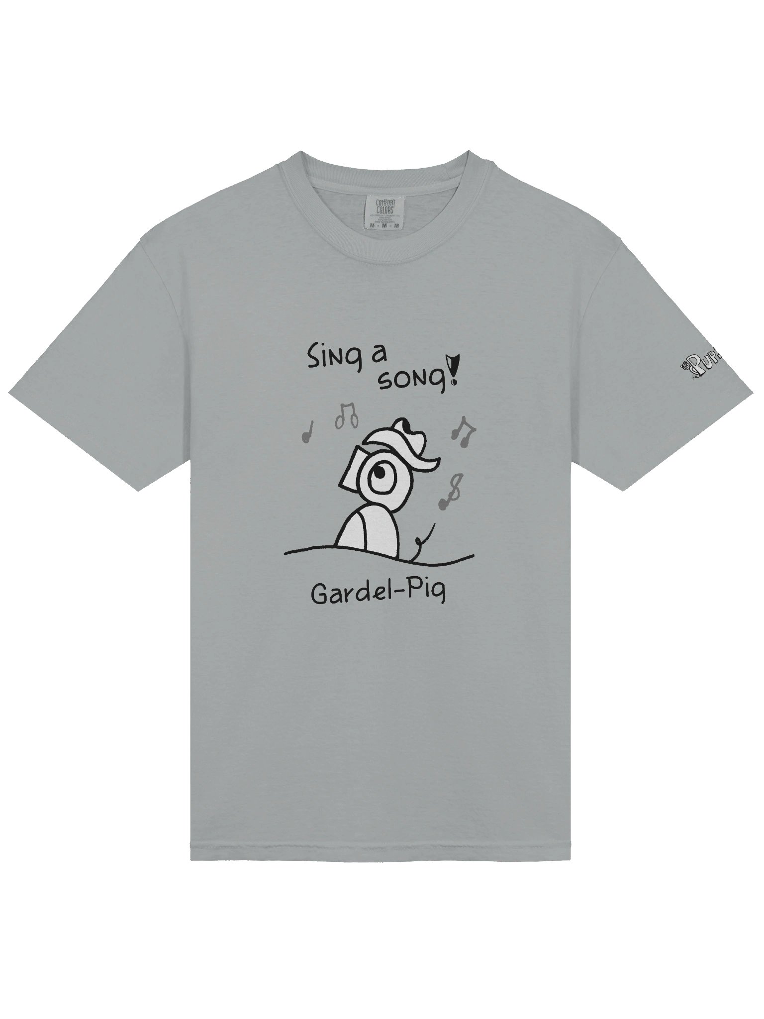 'Gardel-Pig' Pupsies! Heavyweight T-Shirt product image (3)