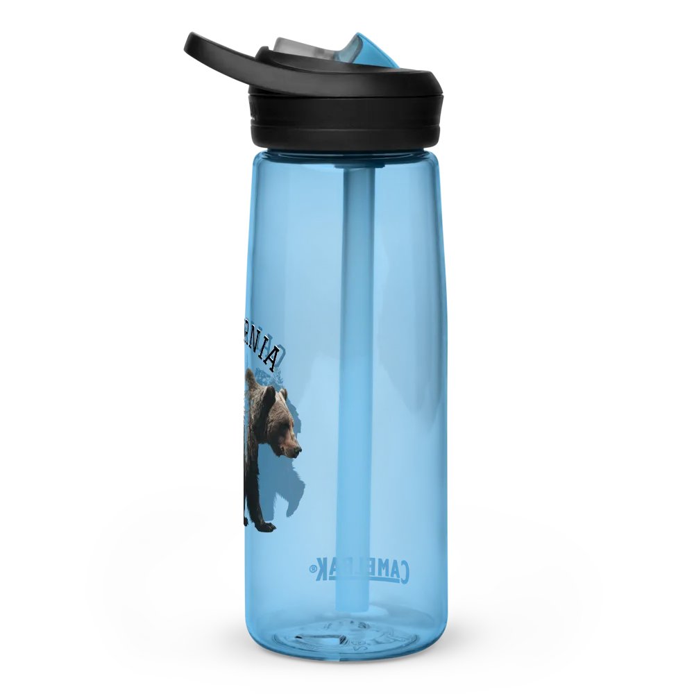 California Bear Pine Trees Sports Water Bottle product image (3)