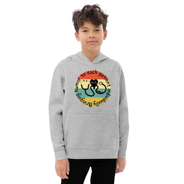 Bringing humor to each patient individually Youth Fleece product image (3)