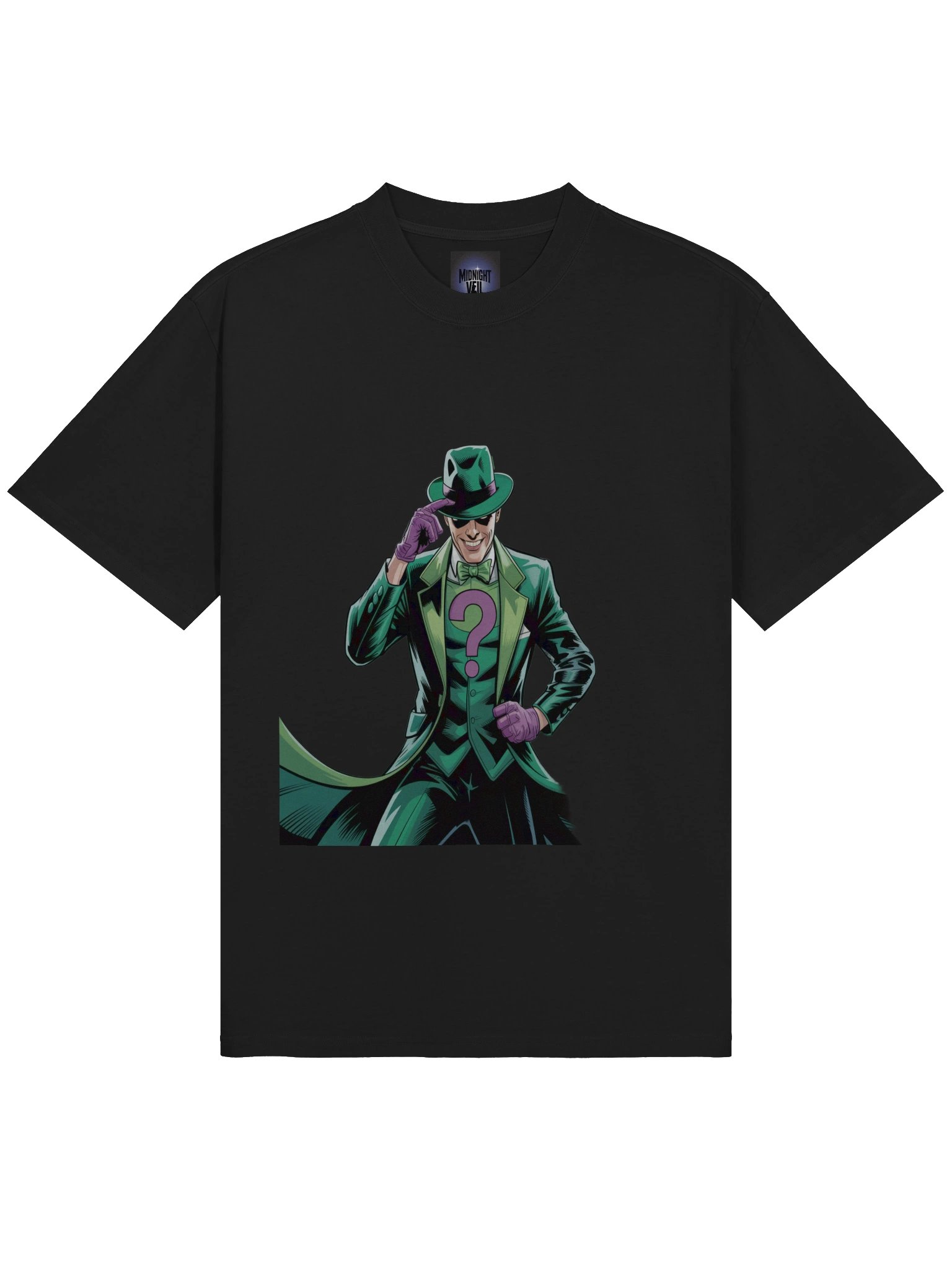 Riddler Gallant Gambit Oversized Faded T-Shirt product image (5)