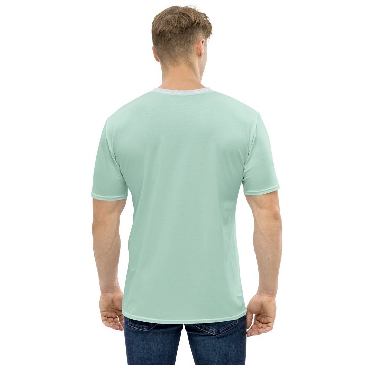 Glacial Bloom – Frosted Mint Edition Men's Tee product image (2)