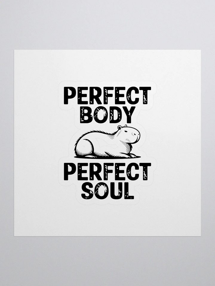Perfect Body Perfect Soul - Kiss Cut Stickers product image (1)