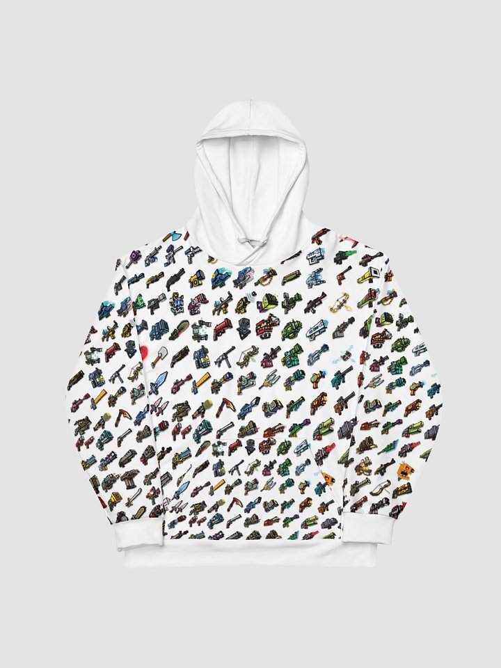 All-Over Pixel Gun Print Hoodie product image (1)
