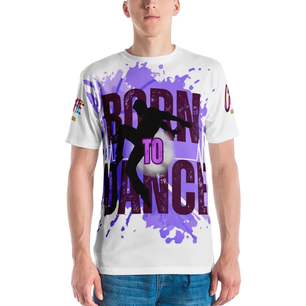 Born to Dance His Silhouette Dynamic Huge Print T-Shirt product image (4)