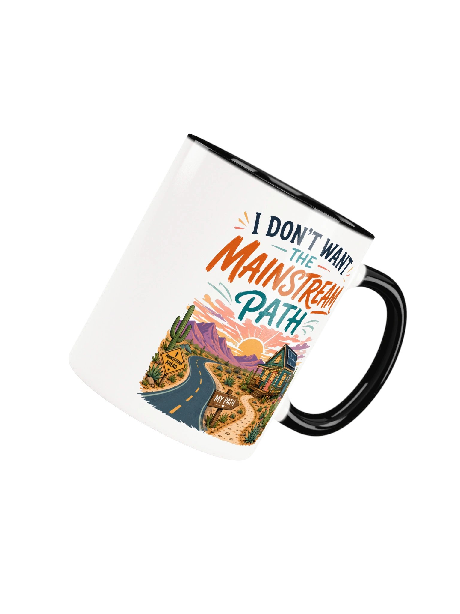 No Mainstream Path Desert Mug product image (26)