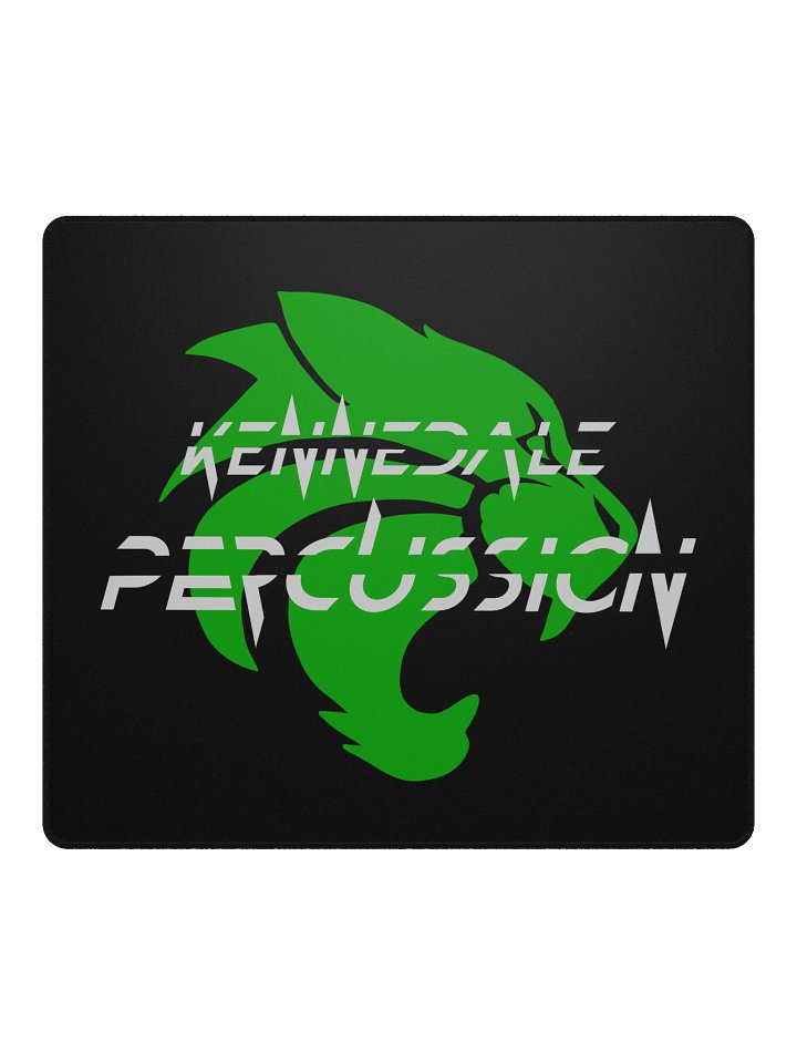 Gaming Mouse Pad with Kennedale Percussion Logo product image (2)