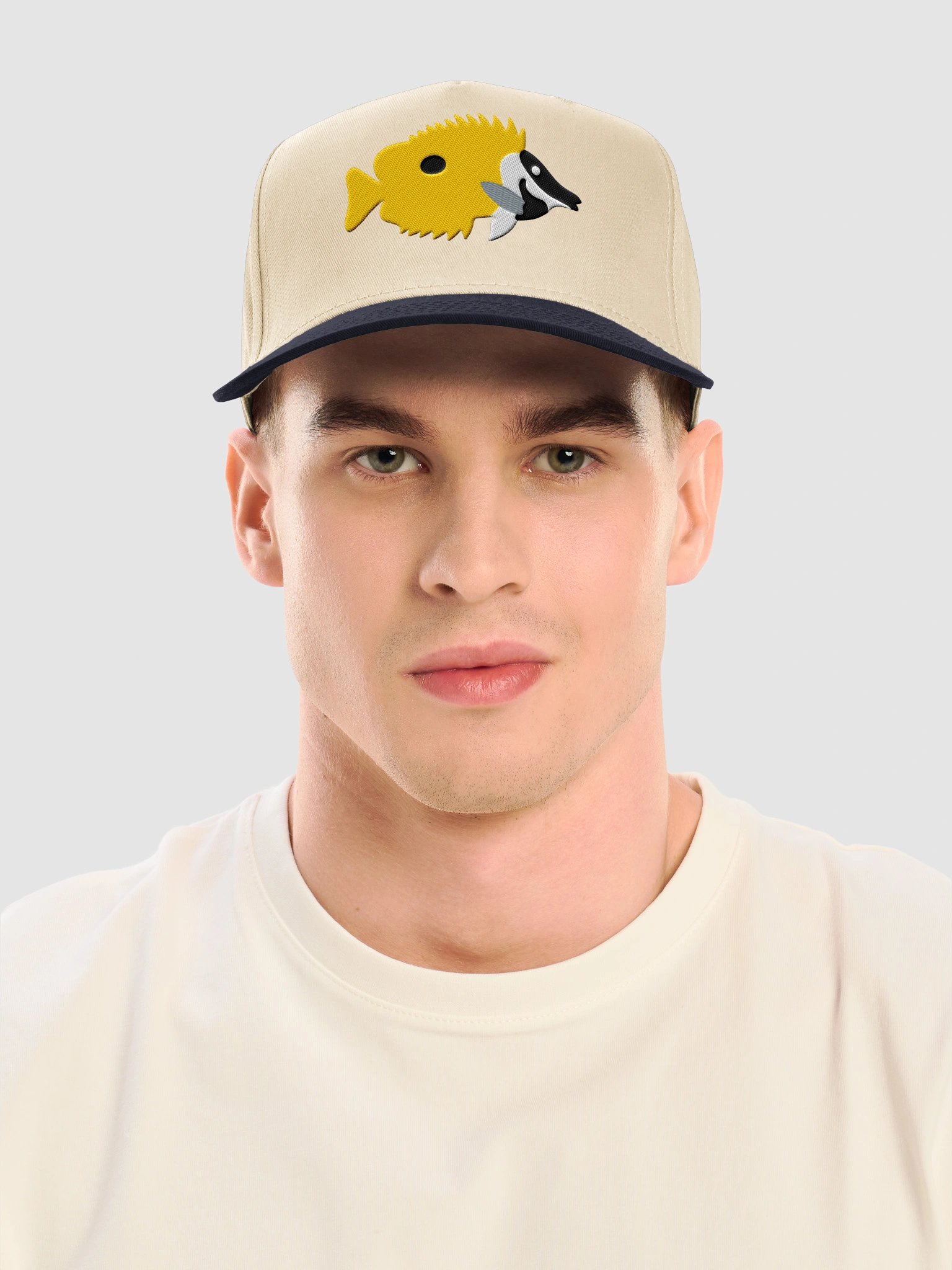 Foxface Rabbitfish Mid-Profile Baseball Cap (Embroidered) for Reef and Marine Aquarium Lovers product image (2)