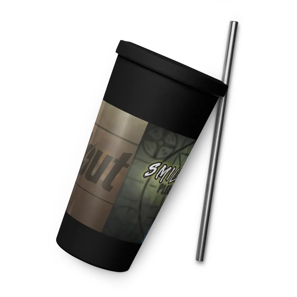 Smiling Man 76 Insulated Tumbler product image (6)