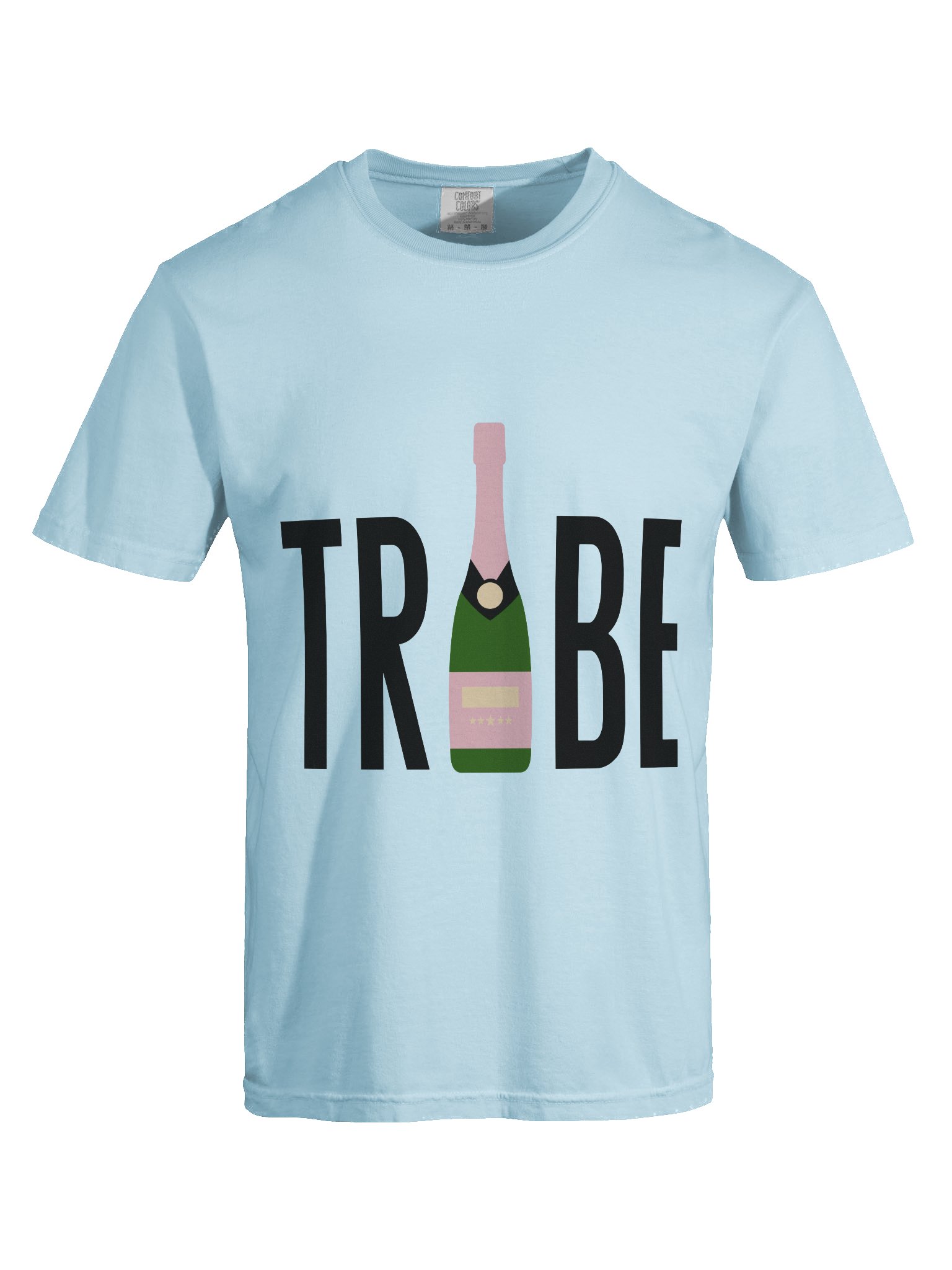 👯🍾 TRIBE Champagne Bottle Shirt | Bridal Party Tee, Bachelorette Matching Outfit, Bride Squad Graphic T-Shirt product image (27)