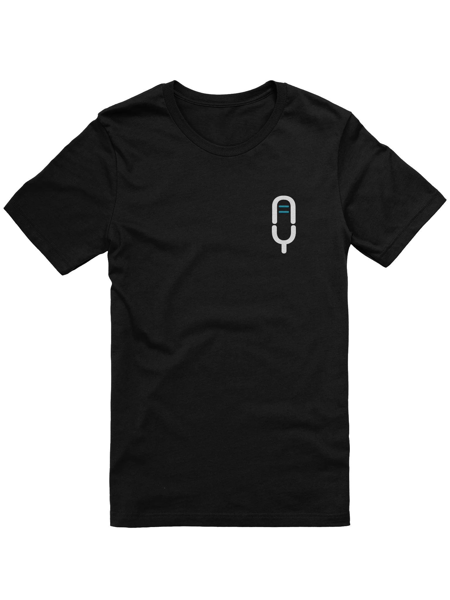 FunnyNFarbsy Microphone Logo (White & Teal) product image (1)