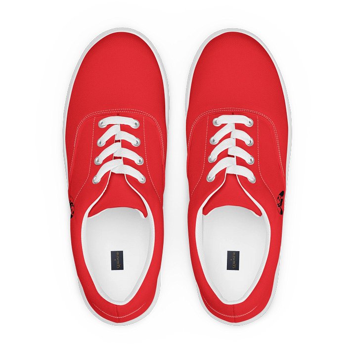Panda Power Lace-Up Canvas Shoes product image (1)