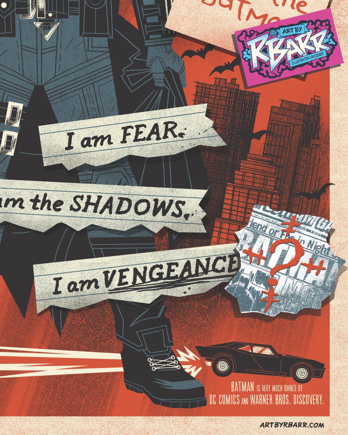 The Batman Poster with Sticker product image (6)