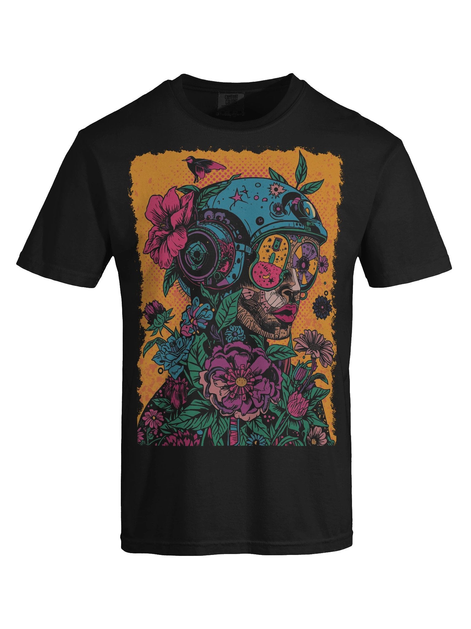 Floral Pilot Art Heavyweight Tee product image (2)