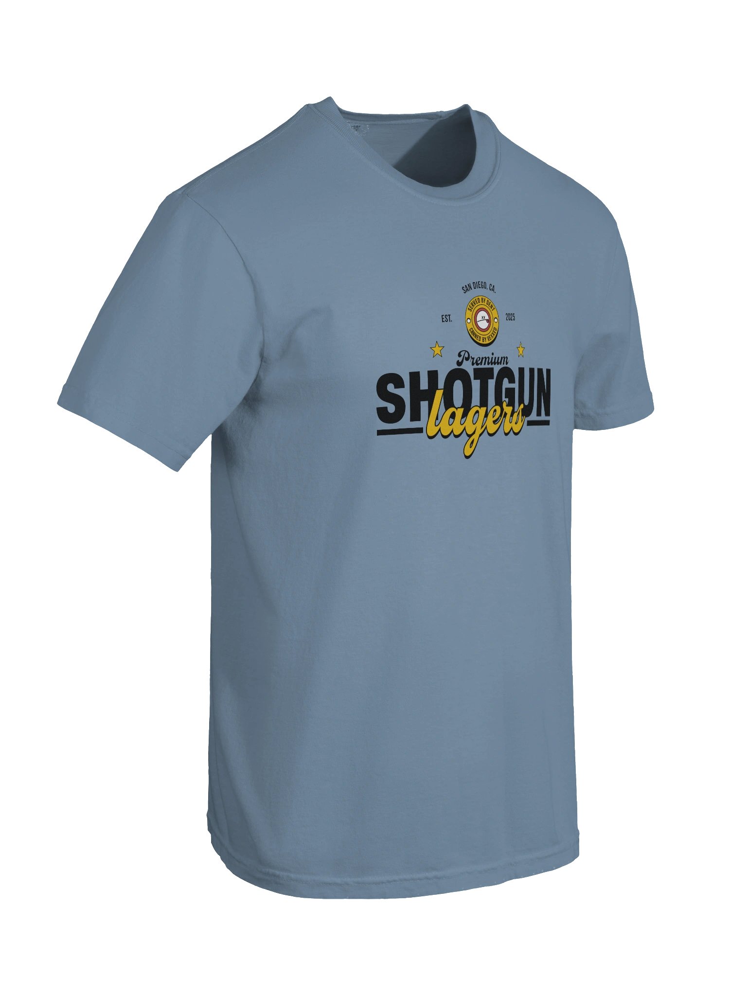Shotgun Lagers served by DENT T-Shirt product image (8)