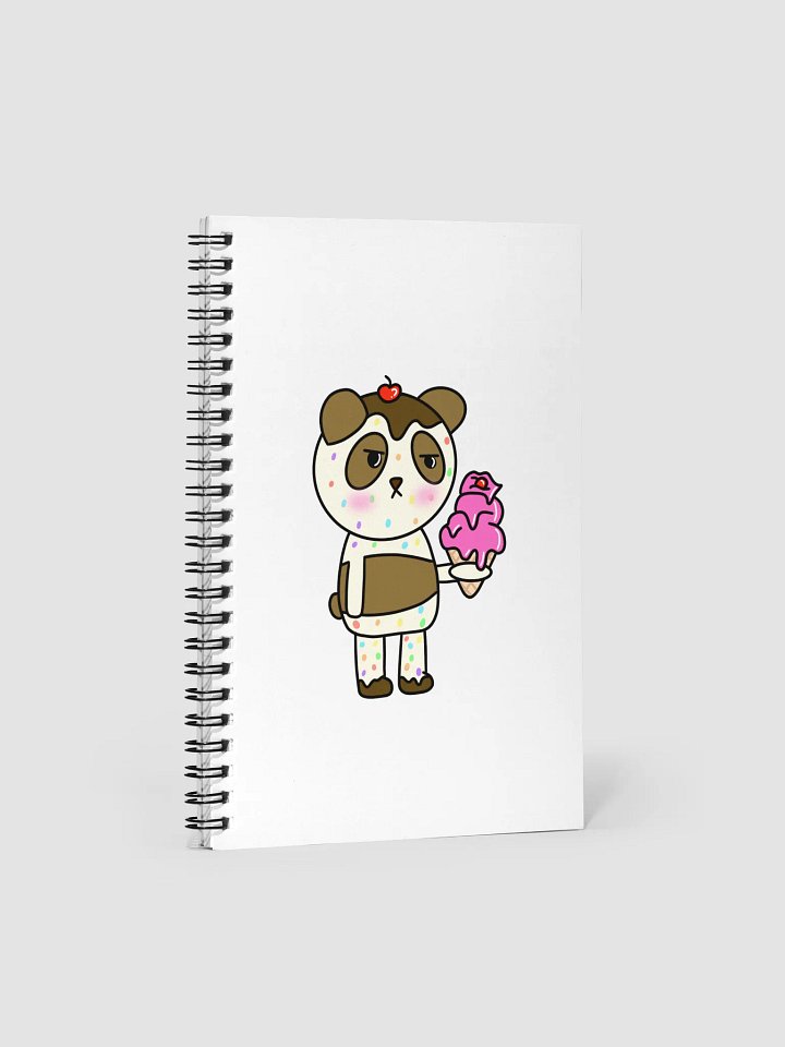 Dessert Ice Cream Panda Notebook product image (1)