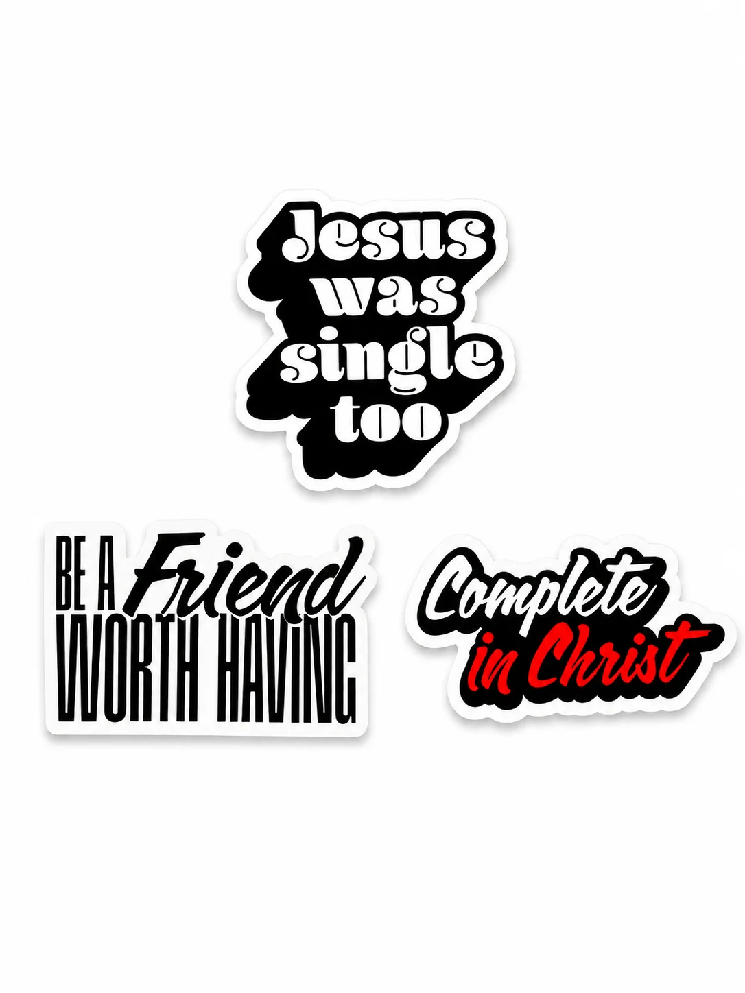 Complete in Christ Singles Sticker Bundle product image (1)