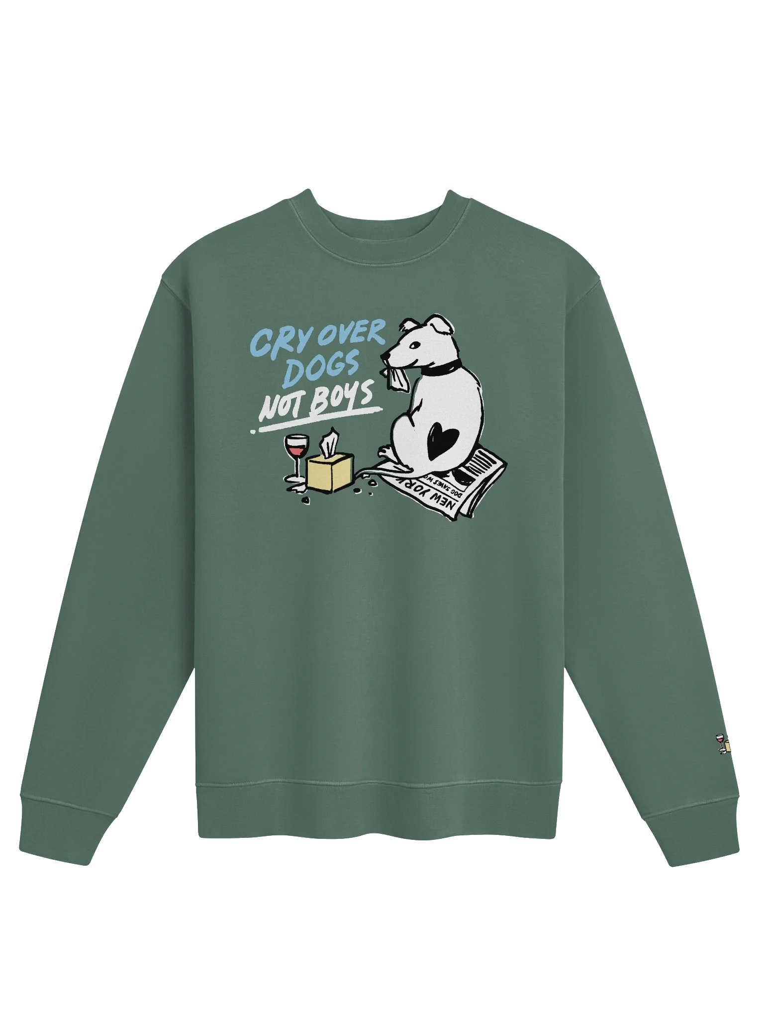 Preorder - Cry Over Dogs Not Boys Crewneck product image (1)