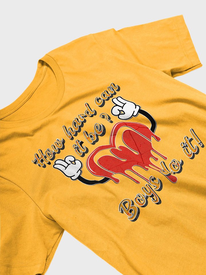 How Hard Can It Be Boys Do It Iconic Soft Tee product image (2)