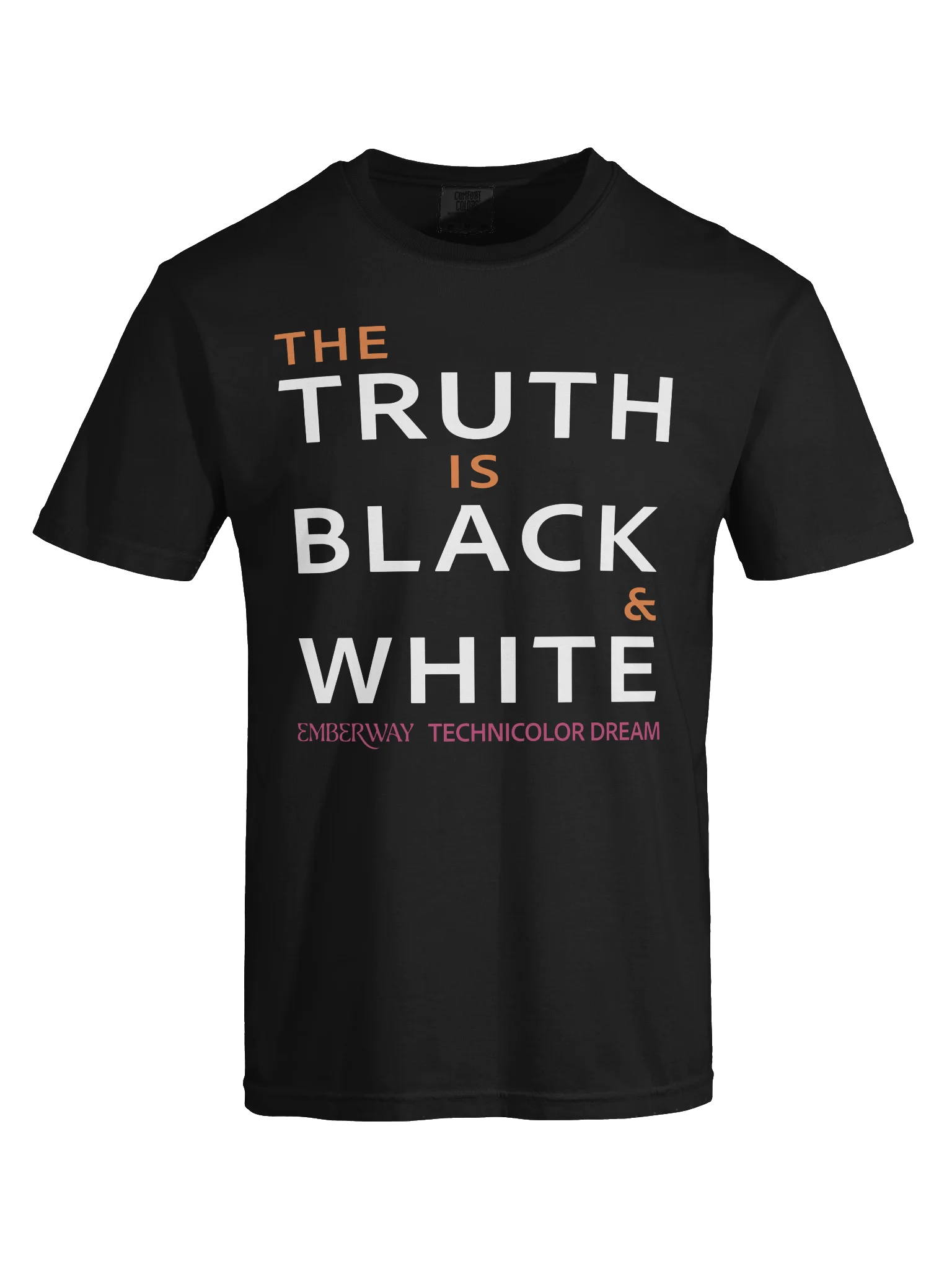 The Truth Is Black & White Tee product image (5)