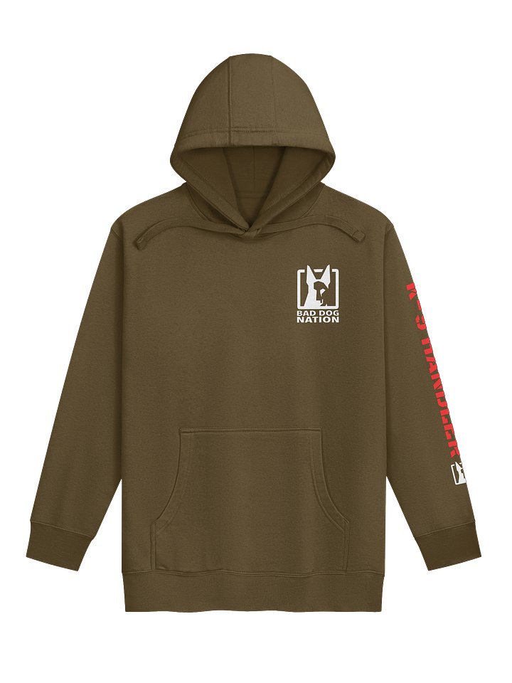 K9 Handler Sleeve Print - Premium Adult Unisex Hoodie product image (1)
