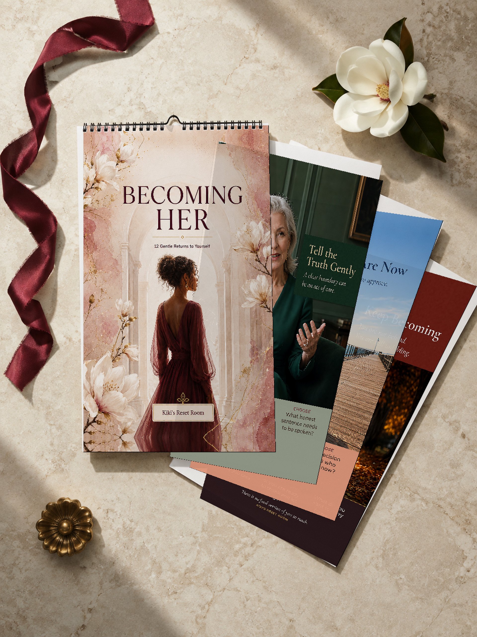 Becoming Her: 12 Gentle Returns to Yourself product image (4)
